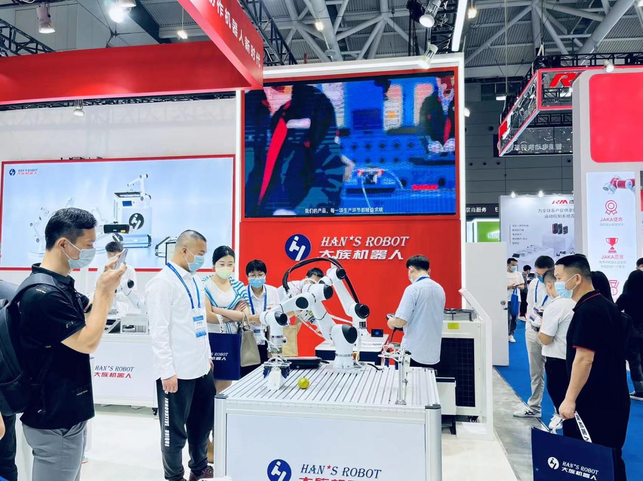 Han&#8217;s Robot made a wonderful appearance at the Electronica South China in Munich, and its collaborative robot products won the Excellent Product Award