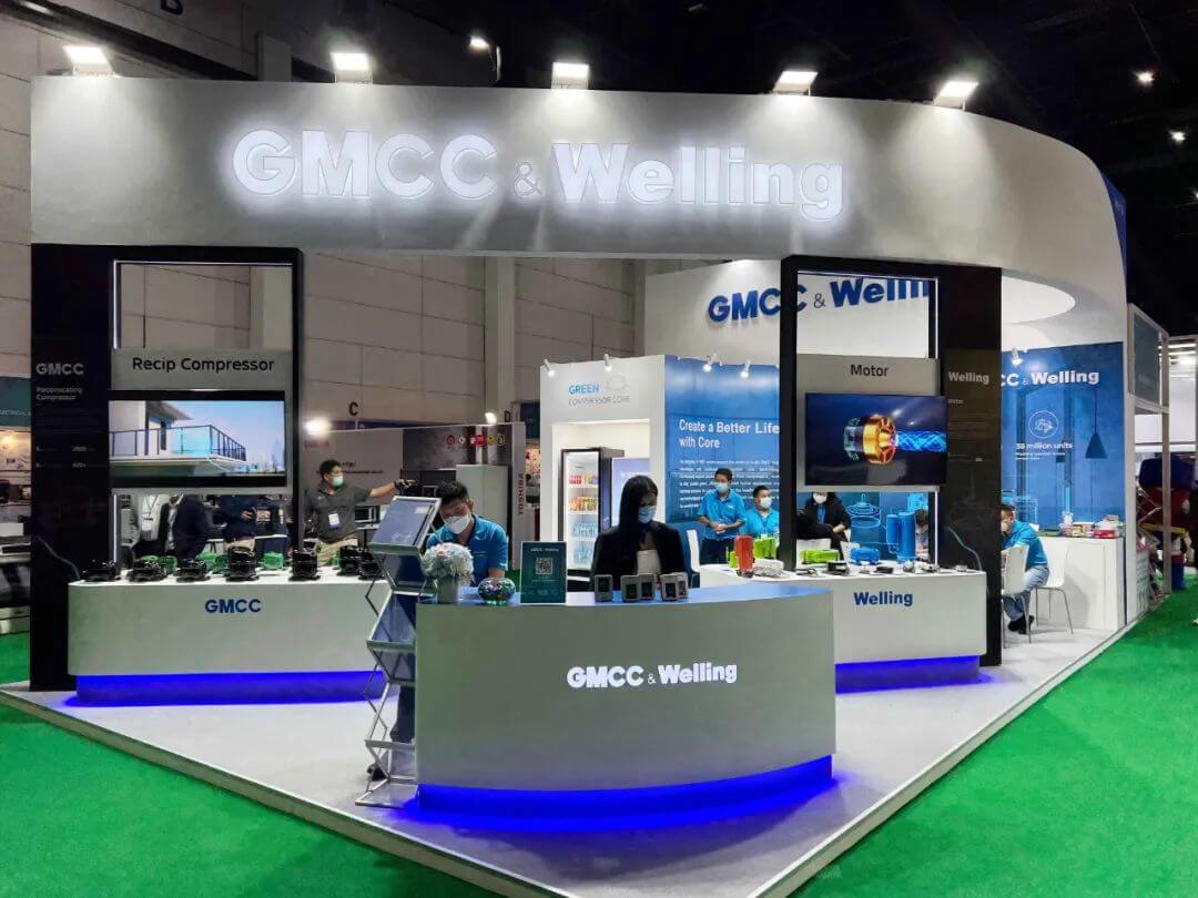GMCC Meizhi and Welling appeared in Thailand HVAC Exhibition